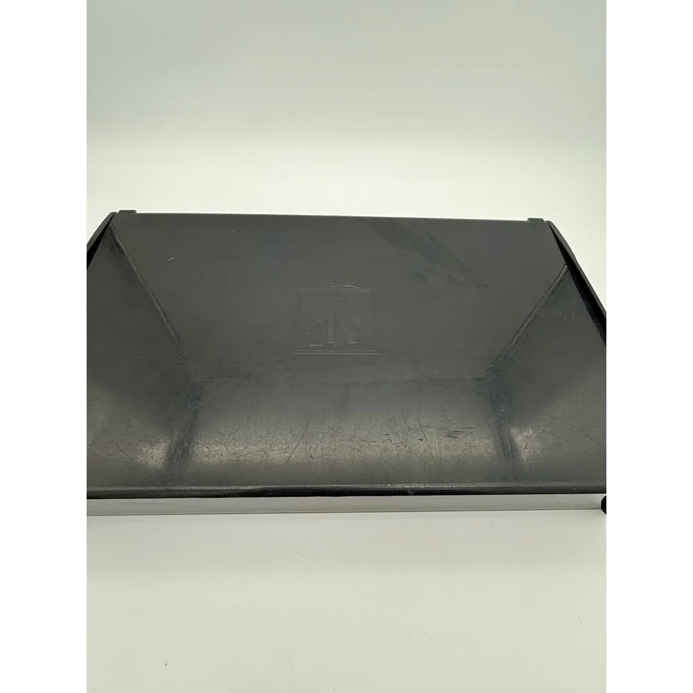 Lori Greiner SKS Silver Safe Keeper Anti Tarnish Jewelry Box Organizer Black